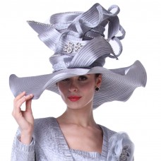 Vintage Ladies Derby Church Party Hats Formal Wide Brim Fedora Mother Of Bride  eb-40233961